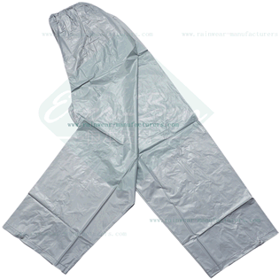 China PVC waterproof rain pantsChina Blue PVC pants supplier