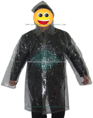Raincoat Rainwear Impermeable Mac 100% PVC kein Gummi on PopScreen