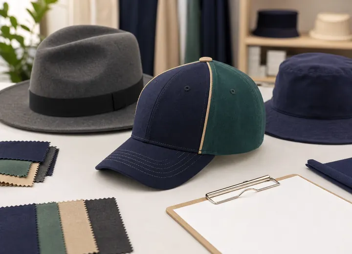 custom baseball cap, felt fedora and soft-brim fashion hat for bulk headwear programs