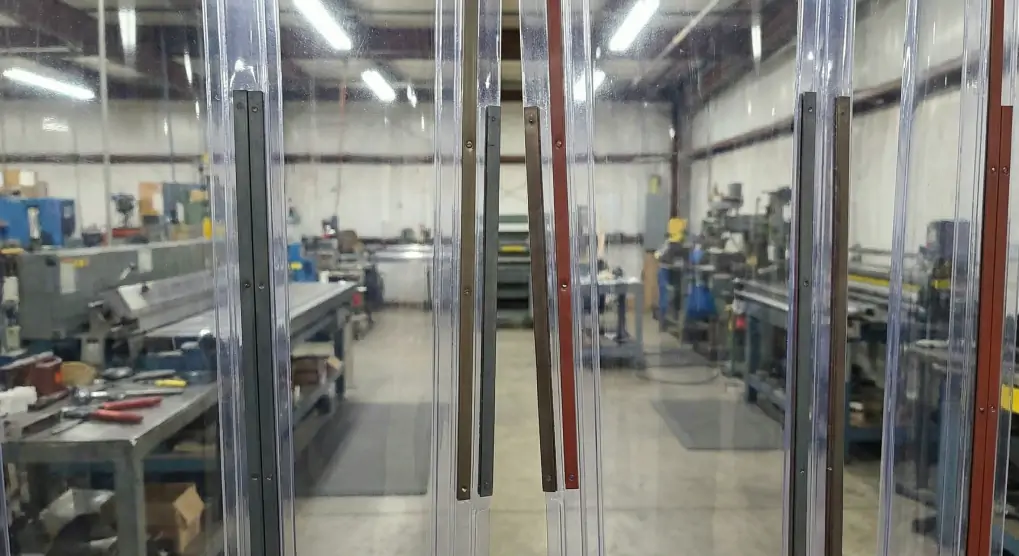 Close up detail of high grade PVC material